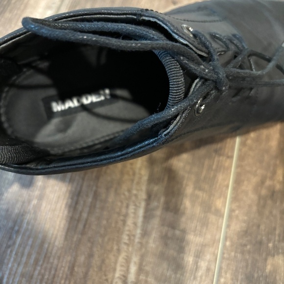 Madden by Steve Madden Bulit Lace-Up Chukka Boot Black Men's Size 10 - Picture 8 of 9